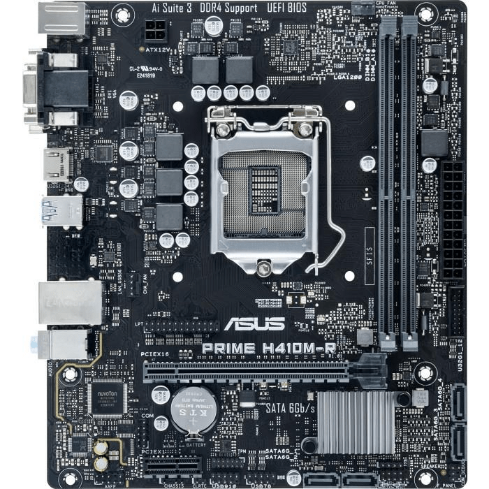 ASUS Prime H410M-E Intel Socket LGA1200 mATX Motherboard 90MB1520-M0ECY0