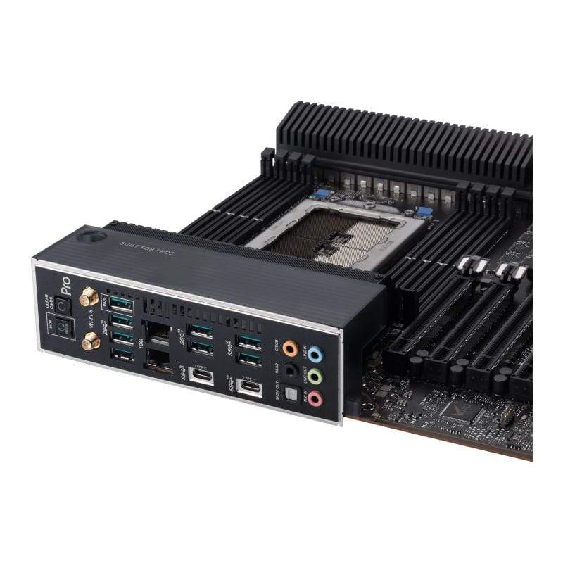 ASUS WRX80E-SAGE SE WiFi AMD WRX80 Socket SP3 Extended ATX Motherboard 90MB1590-M0EAY0