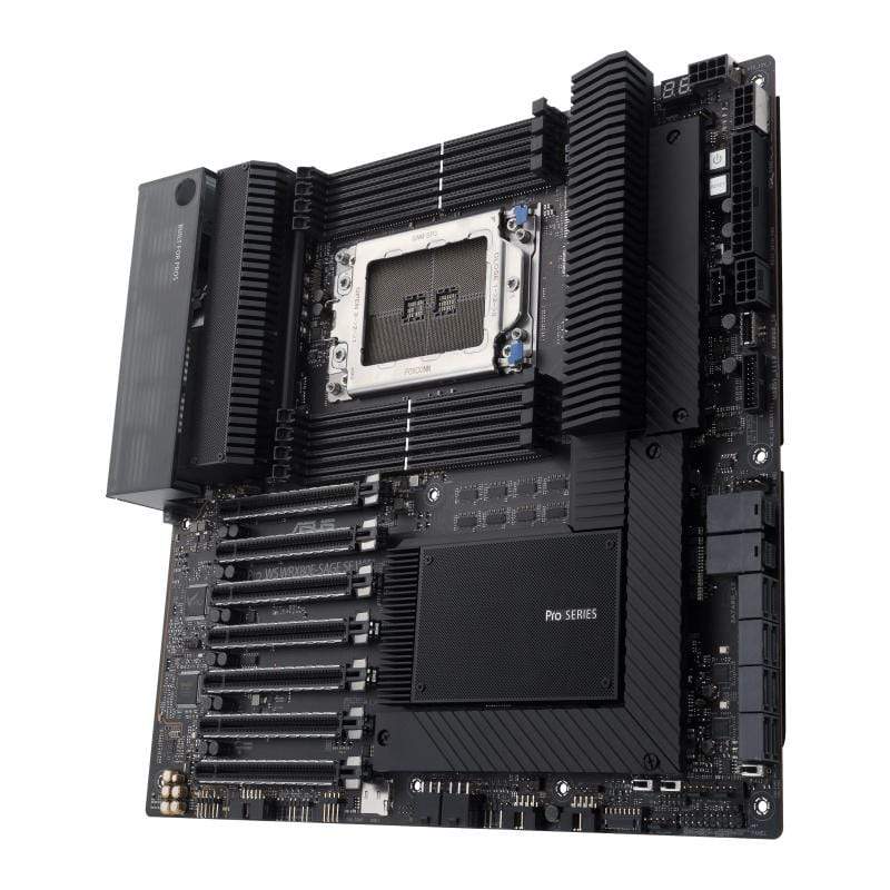 ASUS WRX80E-SAGE SE WiFi AMD WRX80 Socket SP3 Extended ATX Motherboard 90MB1590-M0EAY0