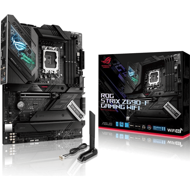 ASUS ROG STRIX Z690-F GAMING WIFI Intel Socket Z690 LGA1700 ATX Motherboad 90MB18M0-M0EAY0