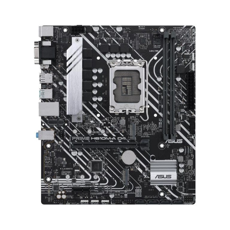 Asus PRIME H610M-A D4-CSM Intel LGA1700 Socket mATX Motherboard 90MB19P0-M0EAYC