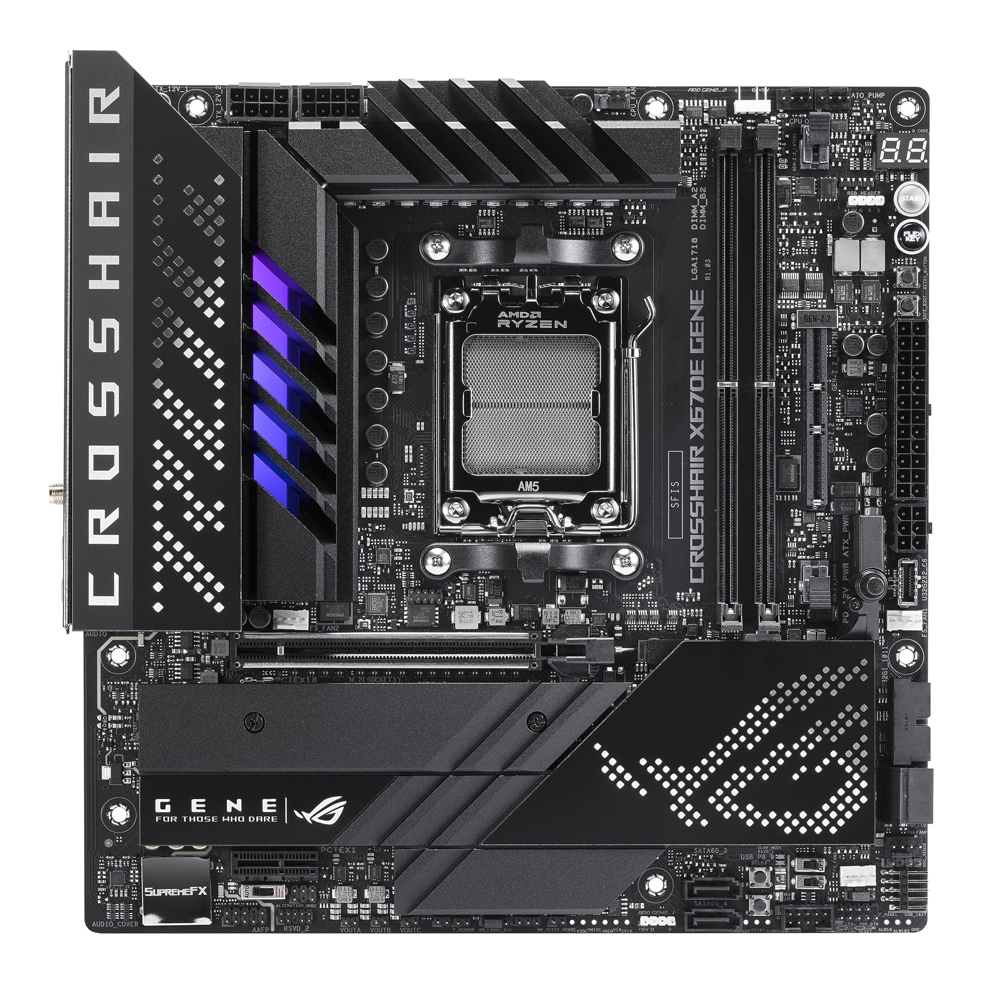 Asus ROG Crosshair X670E Gene AMD Socket AM5 micro ATX Motherboard