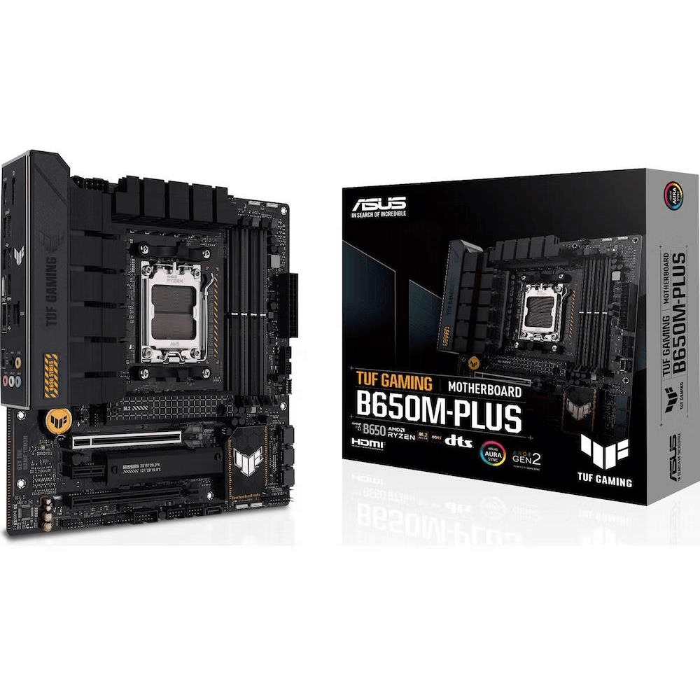 Asus TUF Gaming B650M-PLUS AMD Socket AM5 micro ATX Motherboard 90MB1BG0-M0EAY0