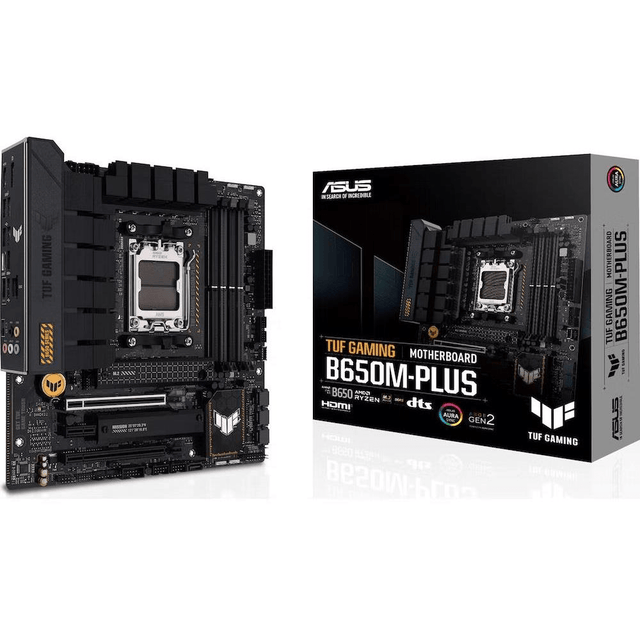 Asus TUF Gaming B650M-PLUS AMD Socket AM5 micro ATX Motherboard 90MB1BG0-M0EAY0