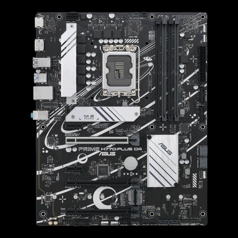 Asus Prime H770-PLUS D4 Intel LGA 1700 ATX Motherboard 90MB1CU0-M0EAY0