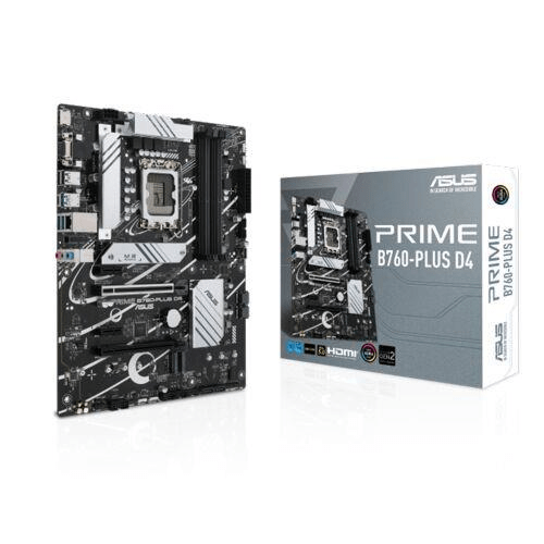 Asus Prime B760-PLUS D4 Intel Socket LGA 1700 ATX Motherboard 90MB1CW0-M0EAY0