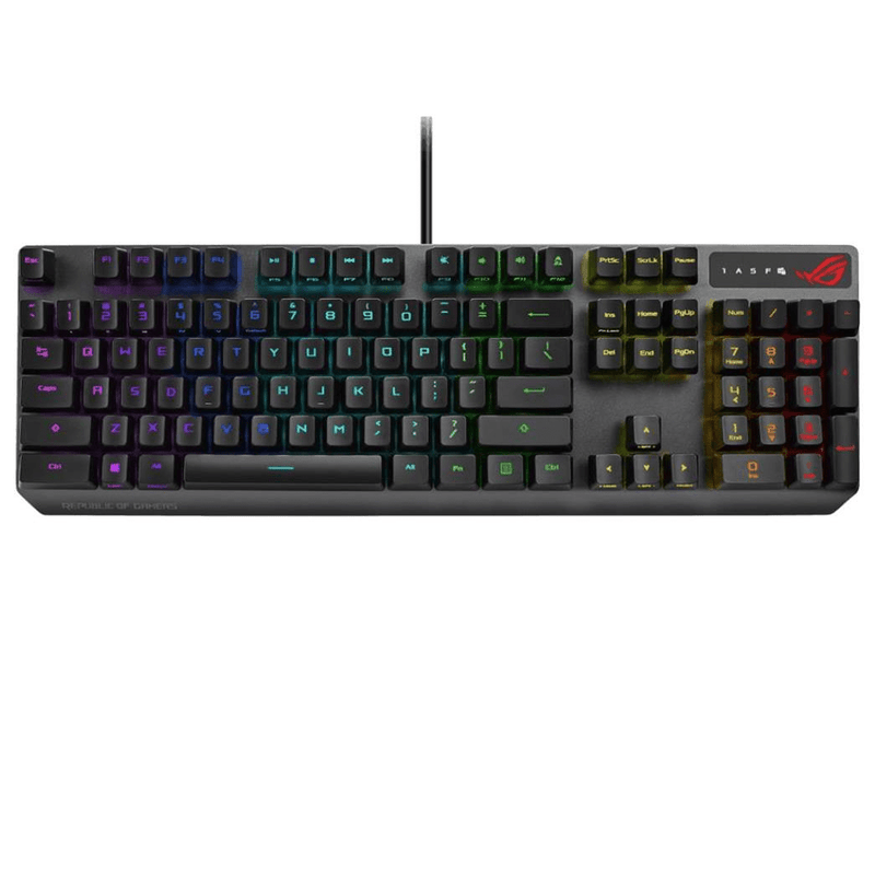 ASUS ROG Strix RX RED Optical RGB Gaming Keyboard 90MP0240-BKUA00