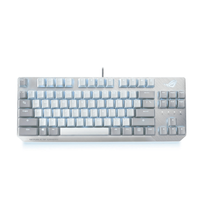 Asus ROG Strix Scope NX TKL USB Keyboard Moonlight White 90MP02B6-BKUA00