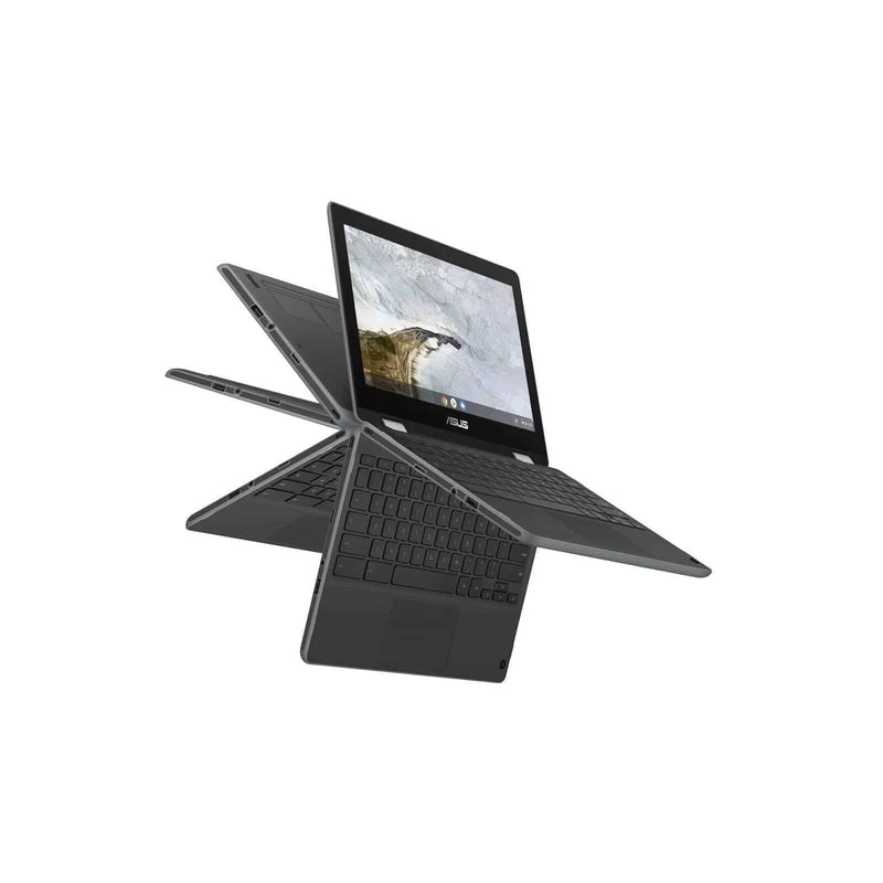 ASUS Chromebook Flip C214MA-C464G0C 11.6-inch HD Laptop - Intel Celeron N4020 64GB eMMC 4GB RAM Chrome OS 90NX0291-M04660