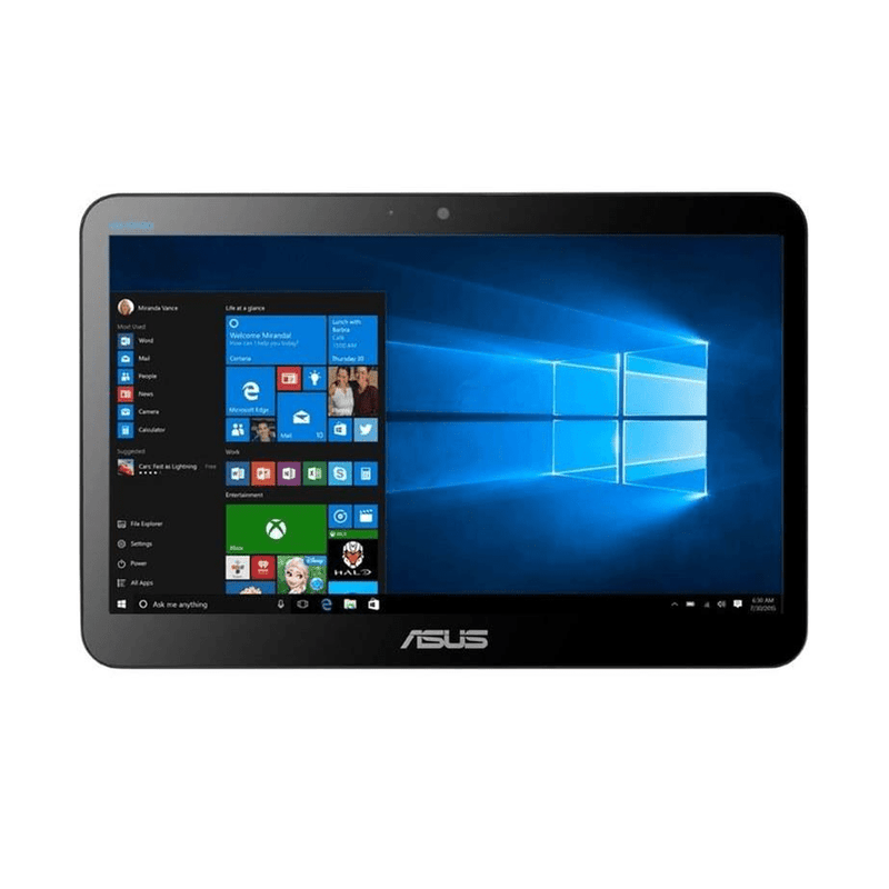 ASUS V161 15.6-inch HD All in One PC - Intel Celeron N4020 128GB SSD 4GB RAM Black Win 10 Home 90PT0201-M08630