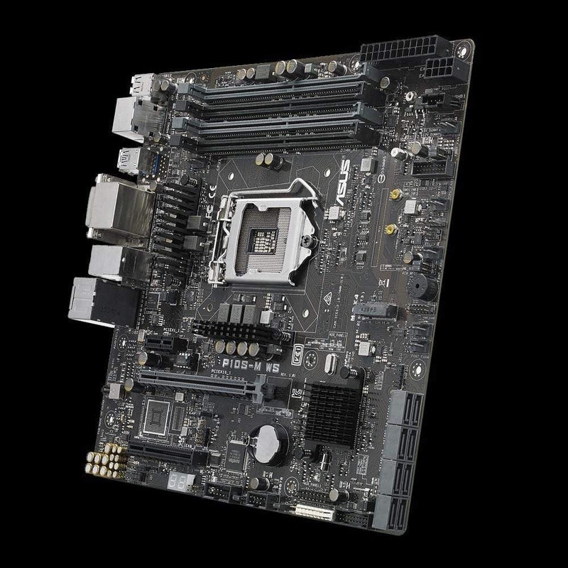 ASUS P10S-M WS Intel C236 LGA 1151 (Socket H4) micro ATX Motherboard 90SB05Q0-M0EAY0