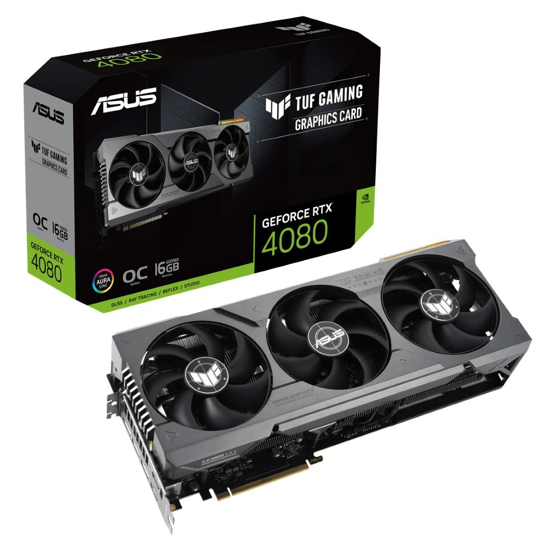 Asus TUF Gaming GeForce RTX 4080 16GB GDDR6X Graphics Card 90YV0IB1-M0NA00