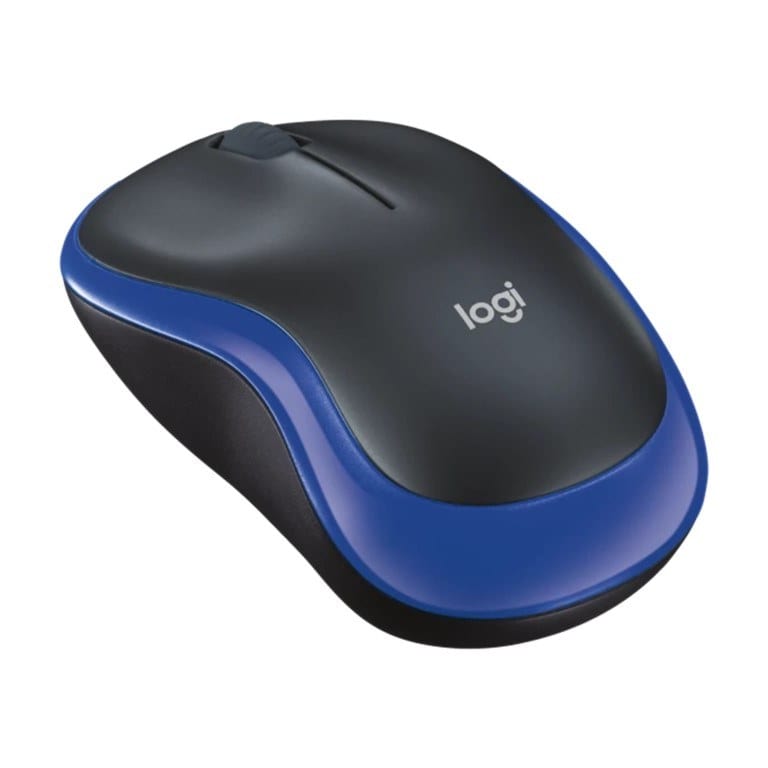 Logitech M185 Wireless Mouse - Blue 910-002236