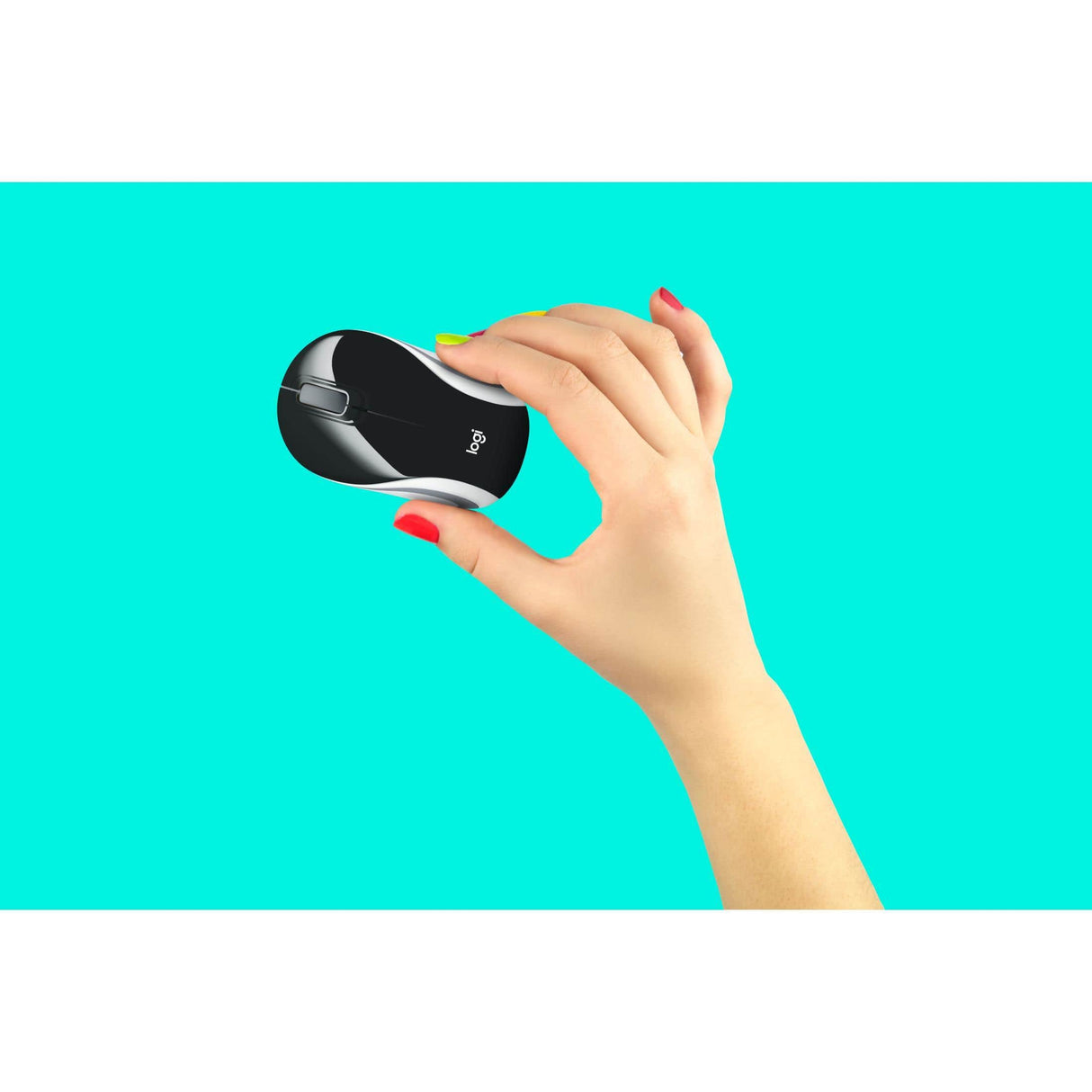 Logitech Wireless Mini M187 mouse Ambidextrous RF Wireless Optical 1000 DPI