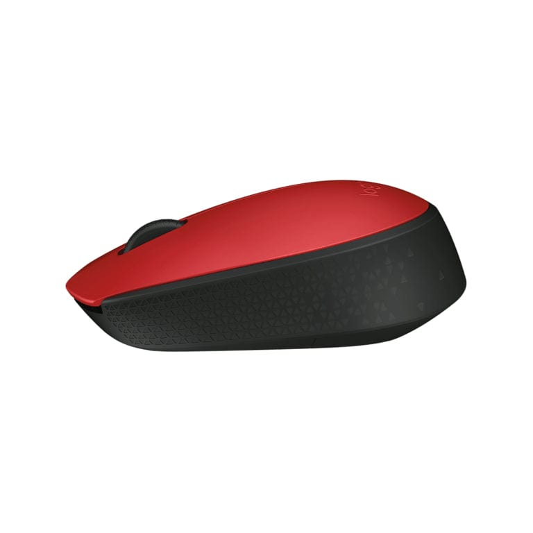 Logitech M171 Mouse 2.4Ghz Black Red 910-004641