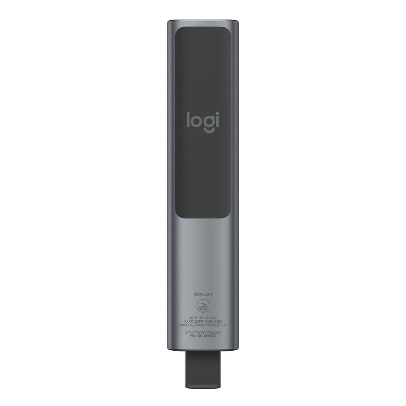 Logitech Spotlight wireless presenter Bluetooth/RF Grey