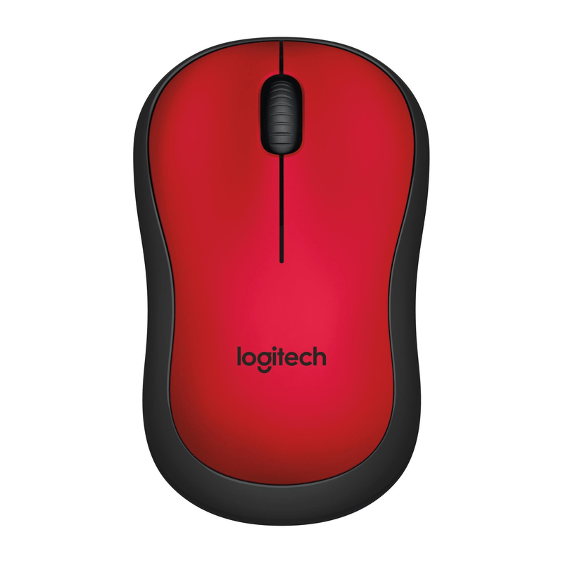Logitech M220 Silent Mouse 2.4Ghz Red 910-004880