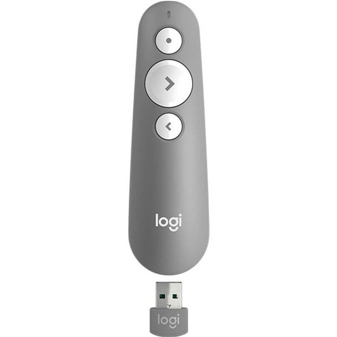 Logitech R500 Wireless Presentation Remote - Grey 910-005387
