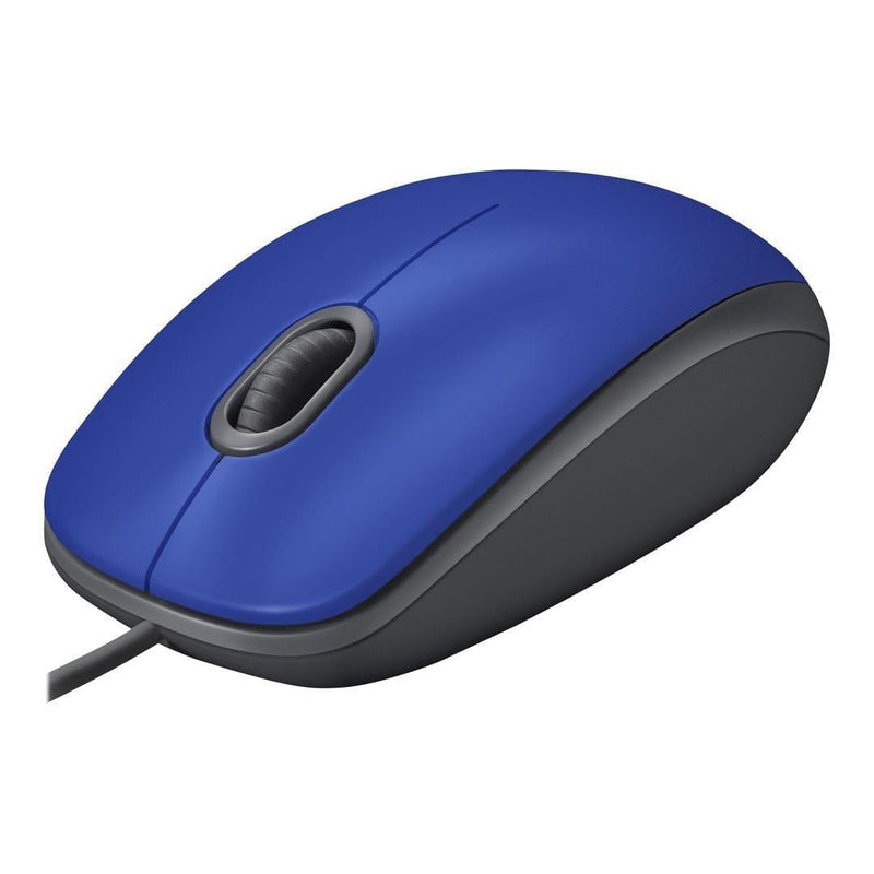 Logitech M110 Silent Mouse USB Blue 910-005488