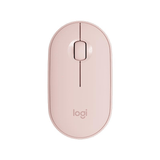 Logitech Pebble M350 Wireless Ambidextrous Mouse - Rose 910-005717
