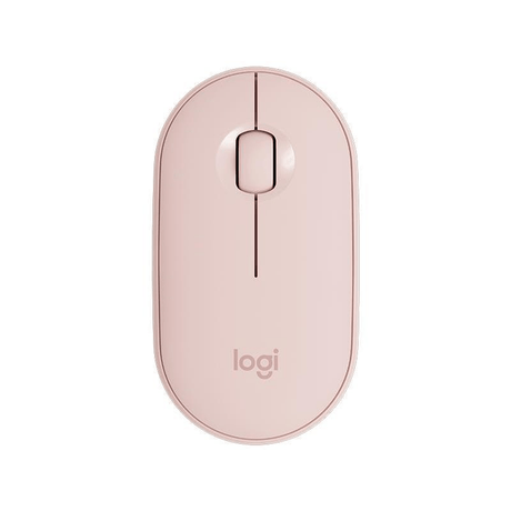 Logitech Pebble M350 Wireless Ambidextrous Mouse - Rose 910-005717