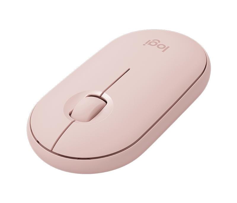 Logitech Pebble M350 Wireless Ambidextrous Mouse - Rose 910-005717