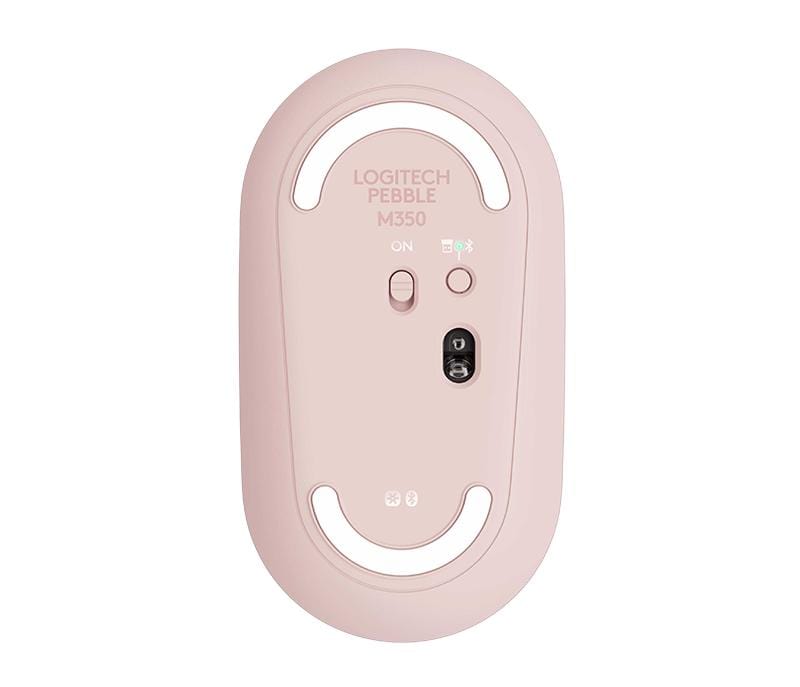 Logitech Pebble M350 Wireless Ambidextrous Mouse - Rose 910-005717