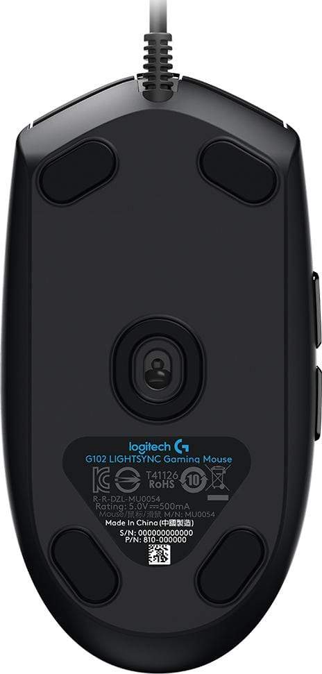 Logitech G102 Lightsync Mouse USB Type-A 910-005823
