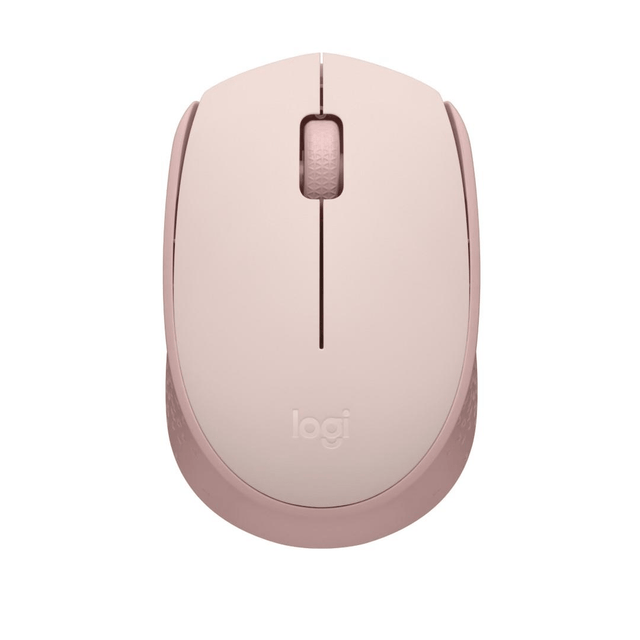 Logitech M171 Wireless Ambidextrous Optical Mouse - Rose 910-006865