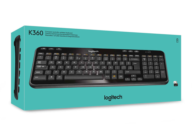 Logitech K360 Wireless Keyboard 920-003080