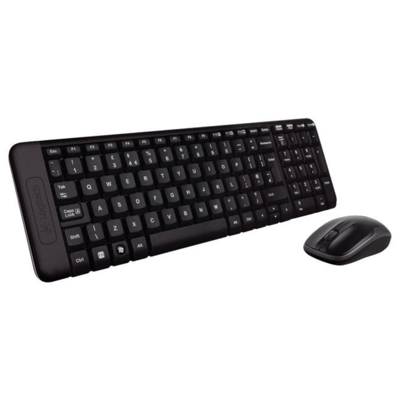 Logitech MK220 Keyboard and Mouse Wireless Combo Black 920-003158