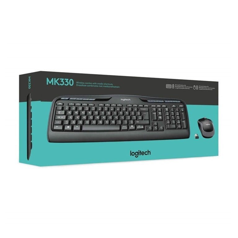 Logitech MK330 Wireless Keyboard and Mouse Combo 920-003989