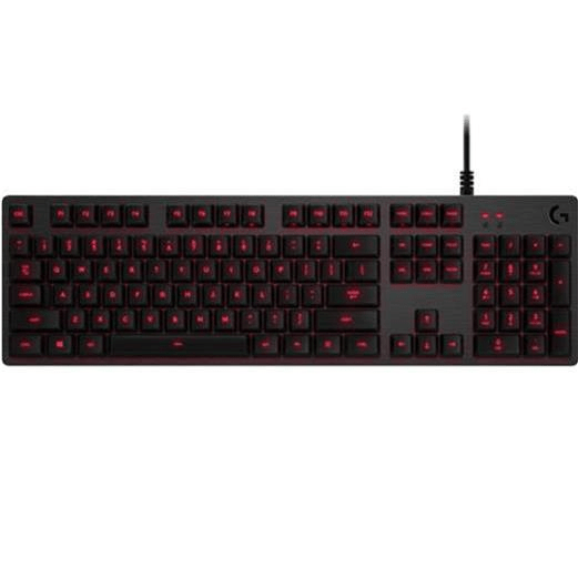Logitech G413 Led Backlit Mechanical Gaming Keyboard Carbon Red 920-008310