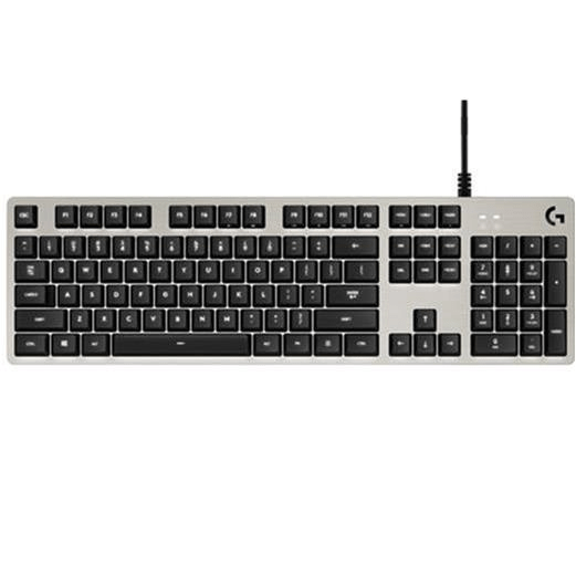 Logitech G413 Led Backlit Mechanical Gaming Keyboard Silver White 920-008476