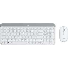 Logitech MK470 Slim Wireless Keyboard and Mouse Combo - White 920-009205