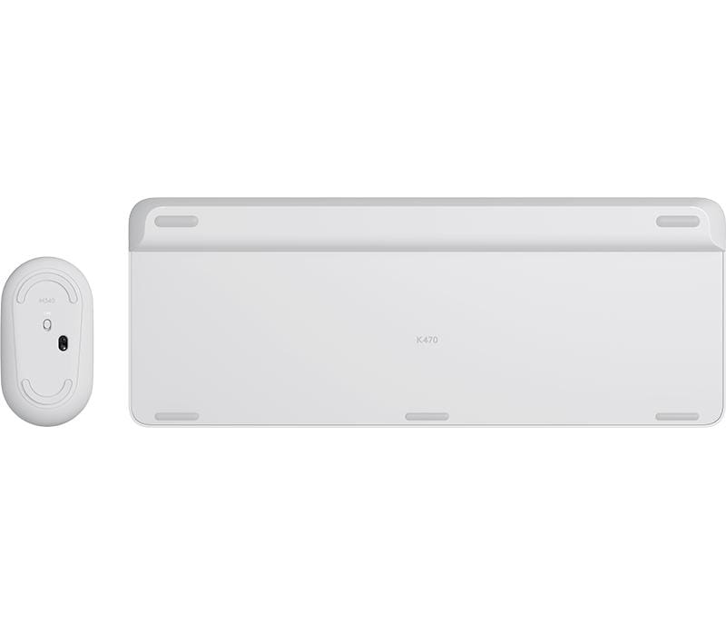 Logitech MK470 Slim Wireless Keyboard and Mouse Combo - White 920-009205