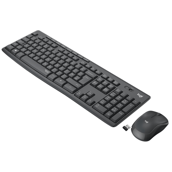 Logitech MK295 Silent Wireless Combo - Graphite 920-009800 – FirstShop