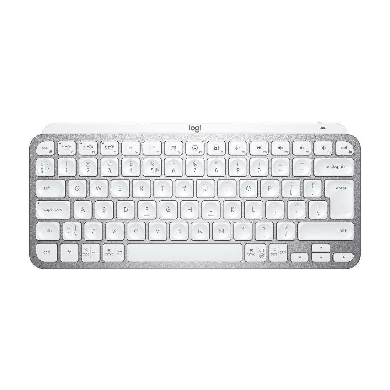 Logitech Mini Minimalist Wireless Illuminated Keyboard MX Keys - Pale