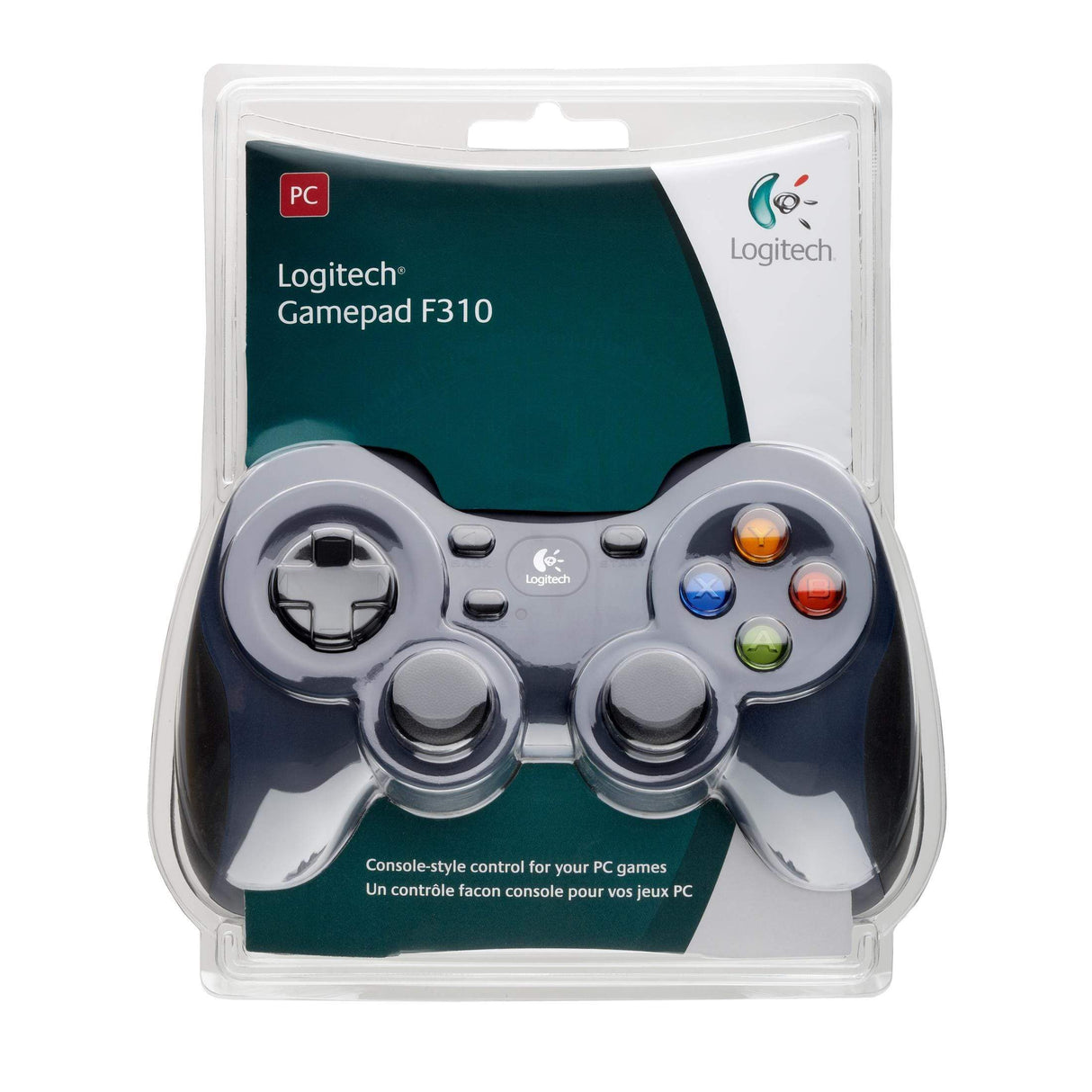 Logitech F310 Gamepad PC Digital Black and Blue Multicolour 940-000138