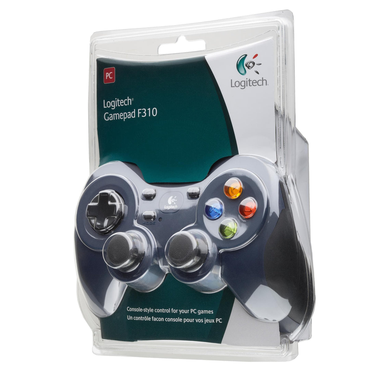 Logitech F310 Gamepad PC Digital Black and Blue Multicolour 940-000138