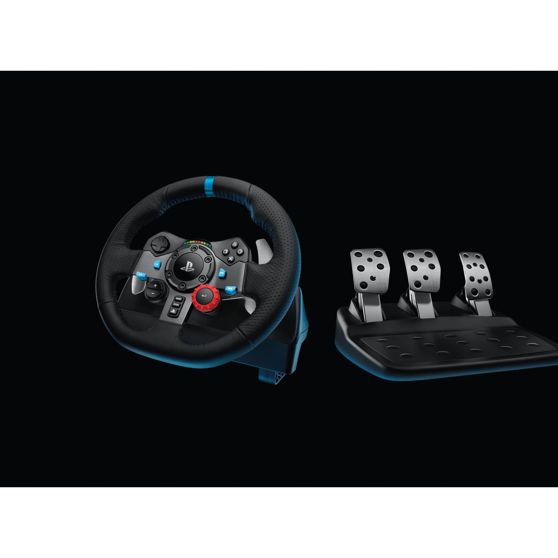Logitech G29 Driving Force Racing Steering Wheel for PS3 PS4 and