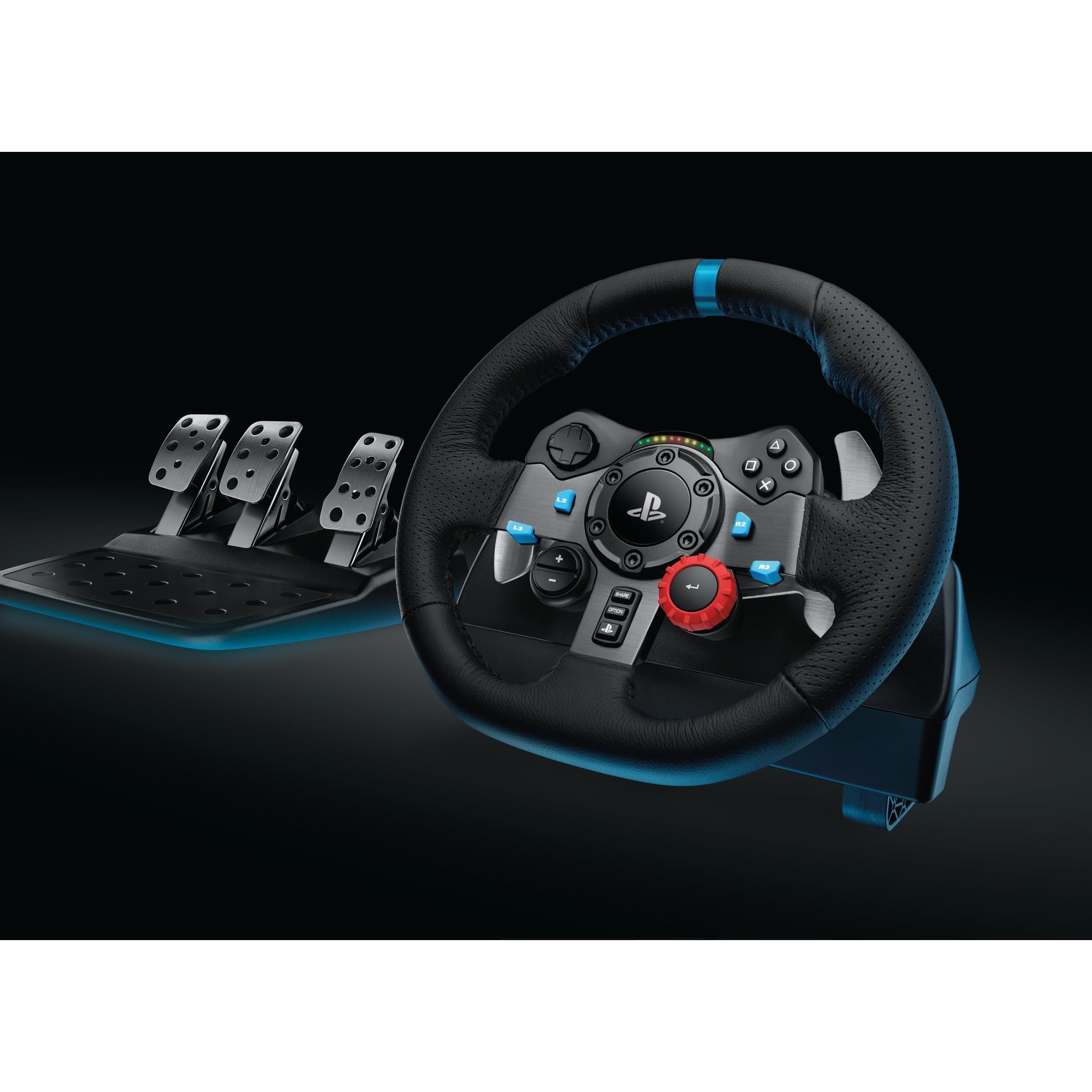 Logitech G29 Driving Force Racing Steering Wheel for PS3 PS4 and