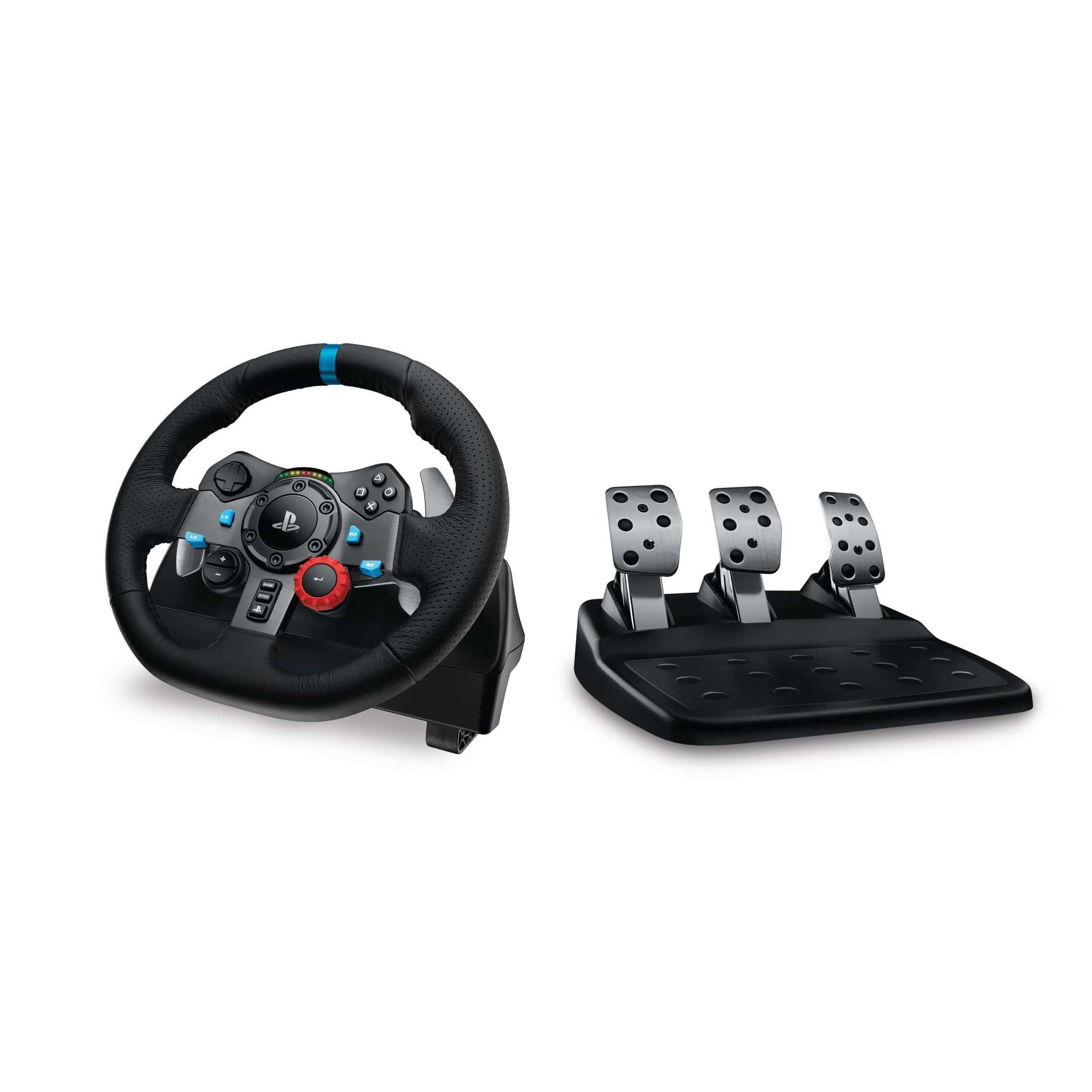 Logitech G29 Driving Force Racing Steering Wheel for PS3 PS4 and
