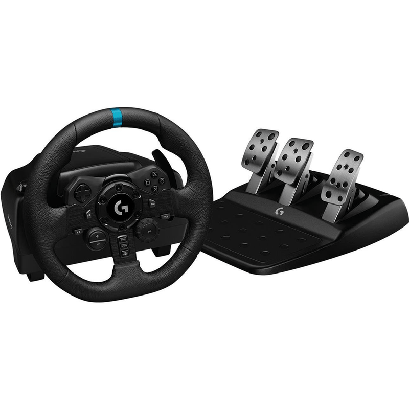 Logitech G923 Steering Wheel and Pedals PC PS4 USB Black 941-000149
