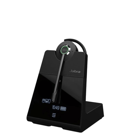 Jabra Engage 75 Convertible Wireless Ear-hook Headset Black 9555-583-111
