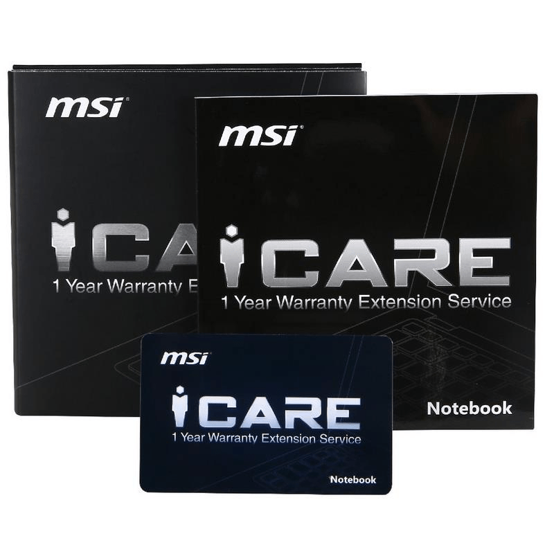 MSI 1 Year Warranty Extension Card 957-1XXXXE-071