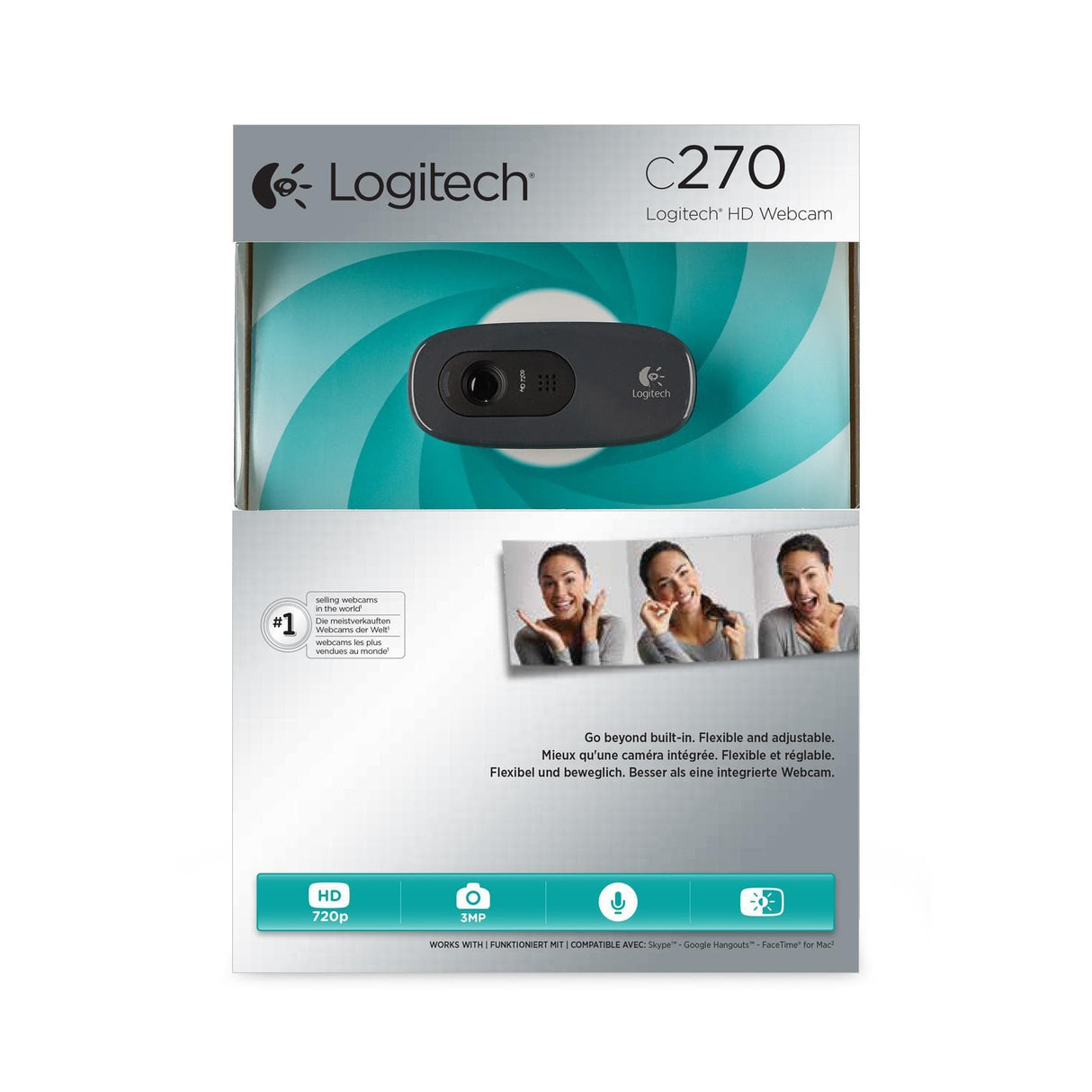 Logitech C270 HD Webcam 960-001063
