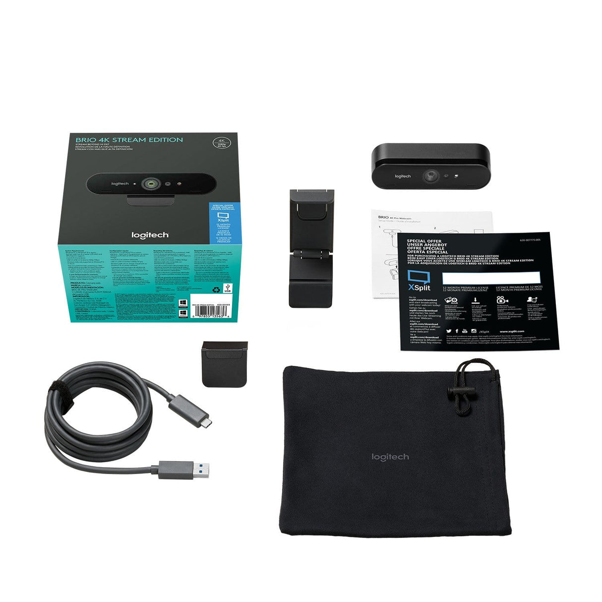 Logitech Brio Stream 4K Webcam 960-001194