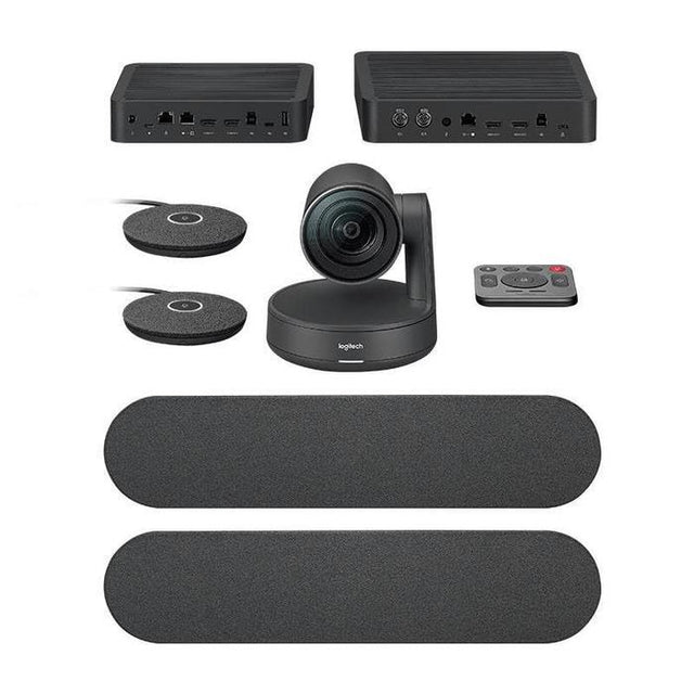 Logitech Rally Plus Group Video Conferencing System for up to 16 Peopl ...