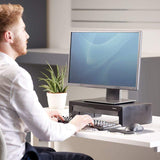 Fellowes 9653401 mouse pad Black, White
